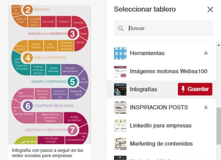 Pinear en Pinterest Paso 2