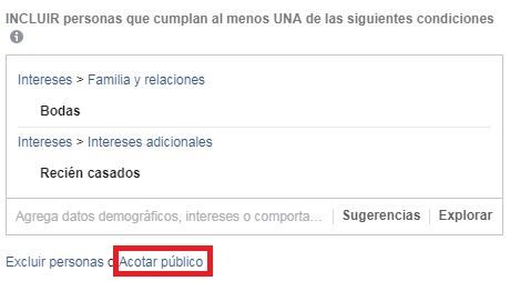 segmentación facebook ads